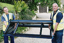 Roof lights at St. Catherine's Court, Bath